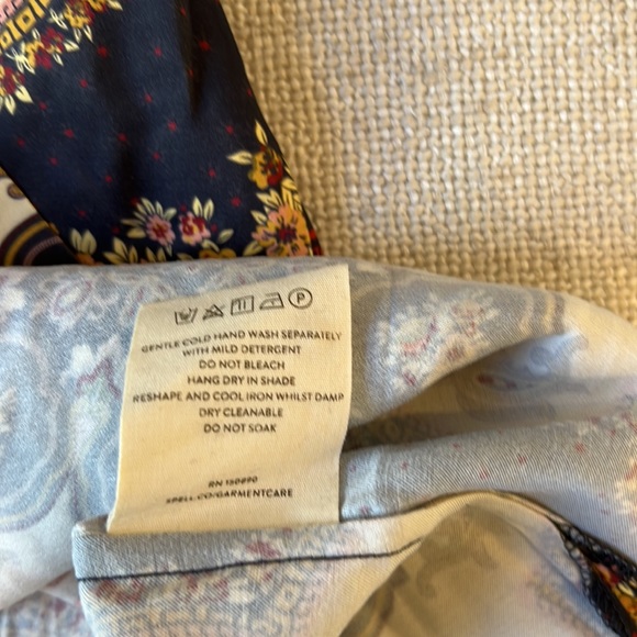 Like new Spell x Babyanything x Elle Ferguson Rumour Print Shirt Dress, SM - Picture 7 of 8